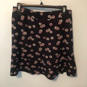 LOFT Back Flippy Skirt